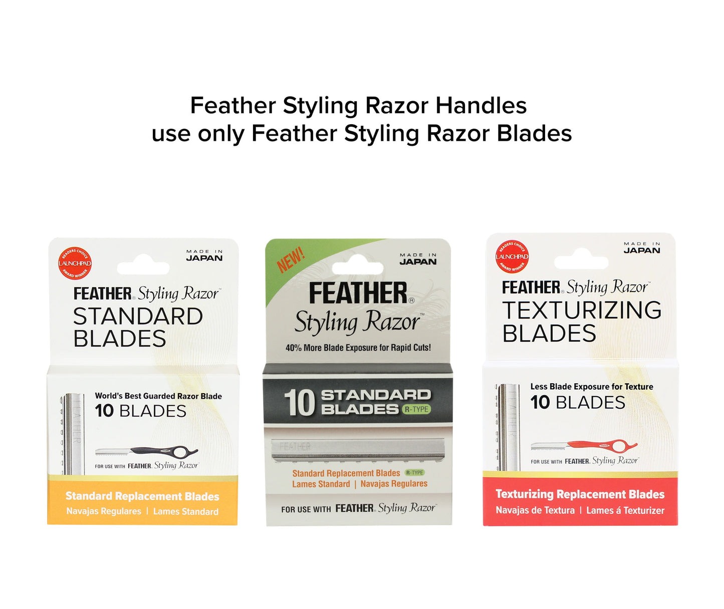 Feather Styling Razor - Black