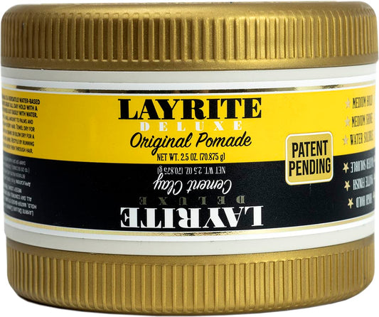 Layrite Deluxe Dual Chamber - Cement & Original, 5 oz